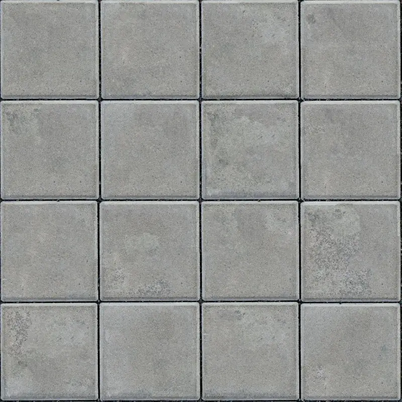 Baldosa lisa gris 40 × 40